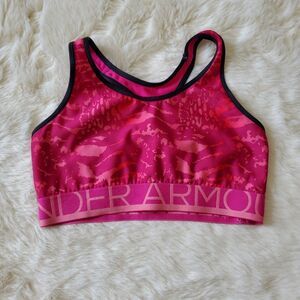 Under Armour Mixed Animal Print Camo Sports Bra